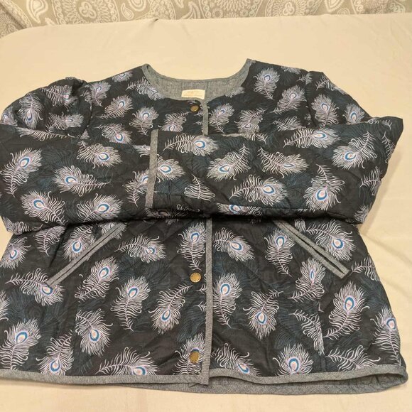 Heritage Barbour Modern Country Pippa Quilted Jacket L w Logo Snaps - Picture 4 of 15